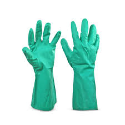Guante Nitrilo Verde Par - Talla M